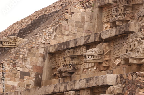 Aztec pyramid, teotihuacan