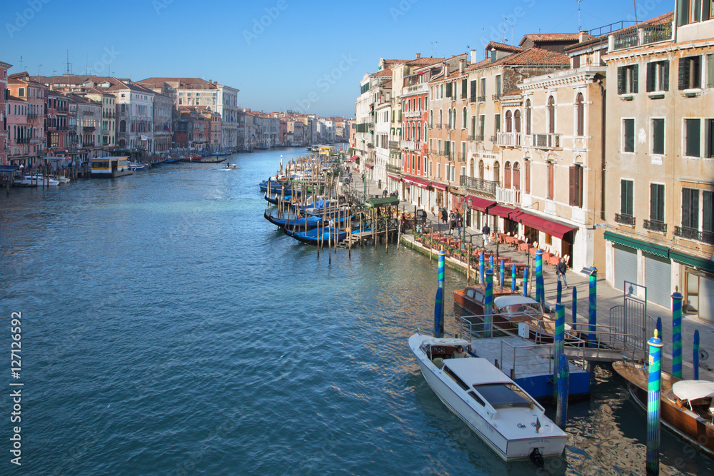 VENICE, ITALY - MARCH 12, 2014: Canal Grande.