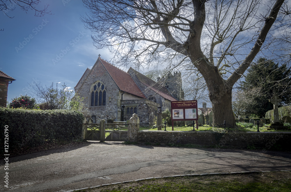 Parish Church of Saint George, Brede, Kent, UK