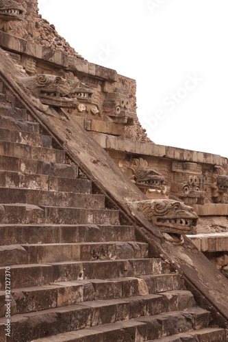 Aztec pyramid  teotihuacan