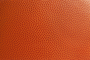 Basketball texture close up