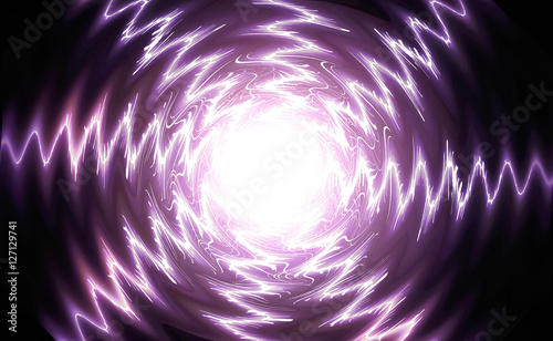 Colorful Neon Soundwave