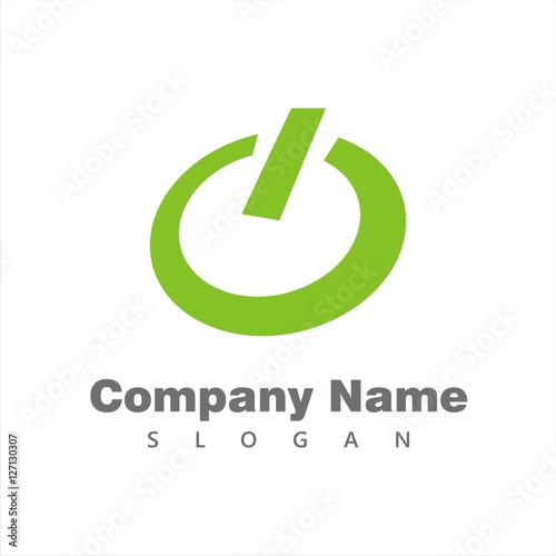 Log Off Computer Logo