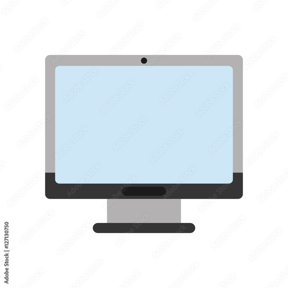 Computer icon. Device gadget technology and electronic theme. Isolated design. Vector illustration Computer icon. Device gadget technology and electronic theme. Isolated design. Vector illustration