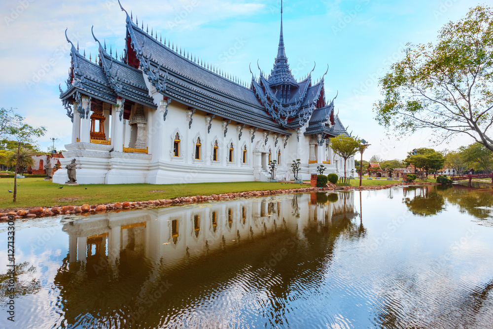 Naklejka premium Sanphet Prasat Palace in Thailand