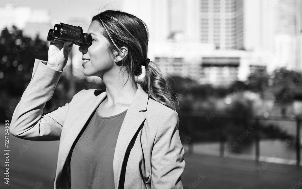 © Rawpixel.com - Binocular Vision Observe Solution Finding Concept