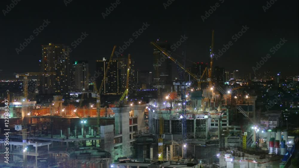 Time lapse under construction building
Time lapse under construction building