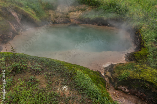 Goluboy Blue Pool in Valley of Geysers.