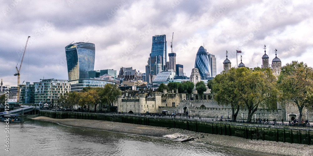 Fototapeta premium Skyline - City of London