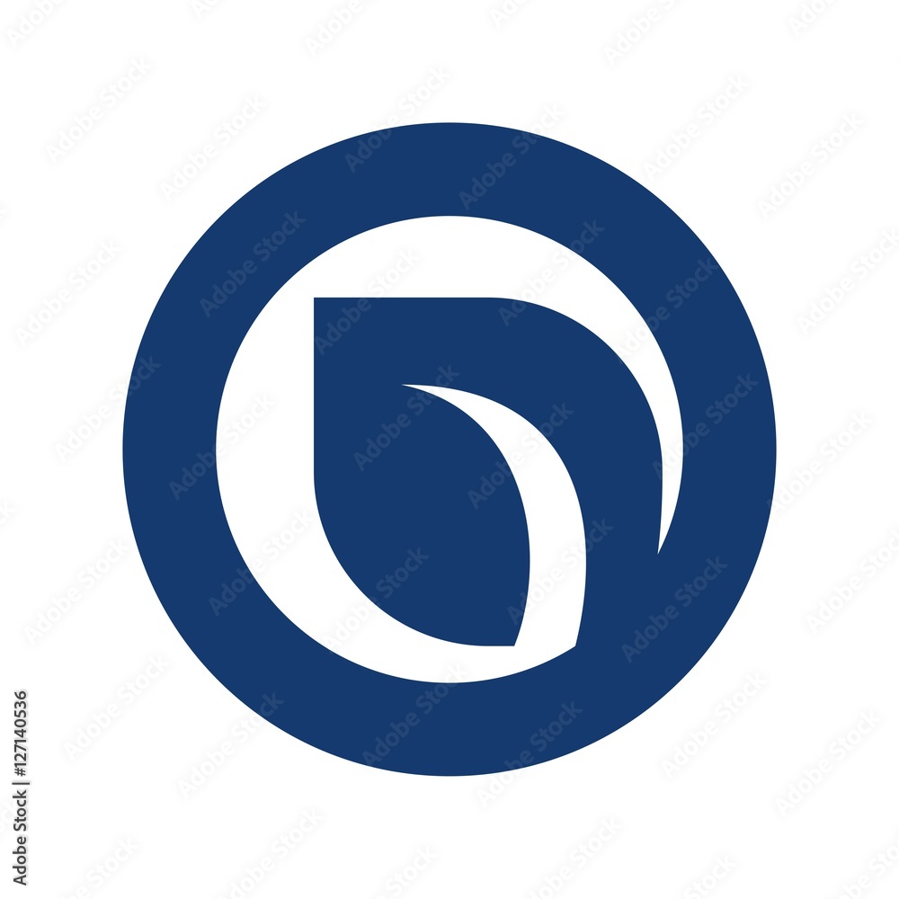 Leaf logo design, nature logo design