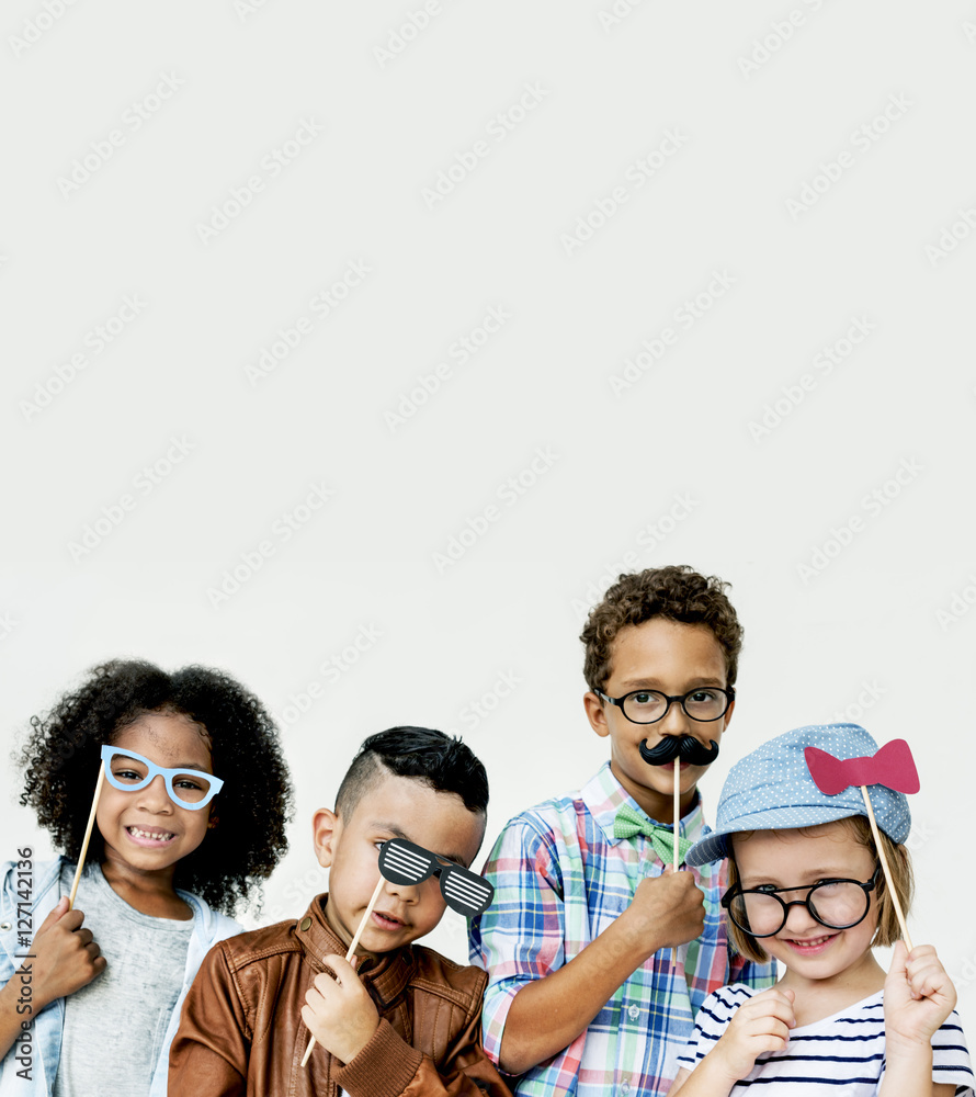 Obraz premium Kids Happiness Fun Smiling Children Concept