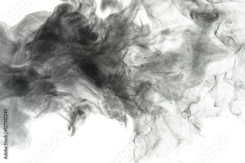 Abstract black smoke Weipa