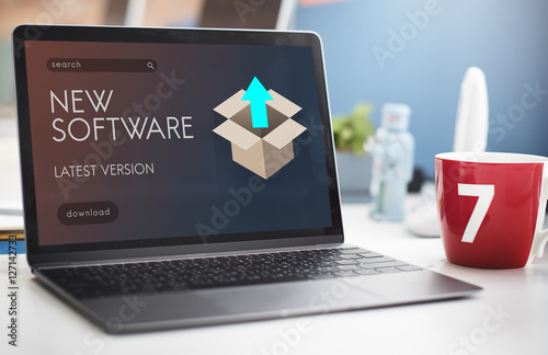 Upgrade Update New Version Better Graphics Concept