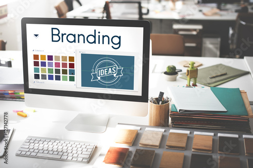 Branding Ideas Design Identitiy Marketing Concept