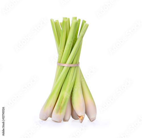 Lemon grass isolated on a white background