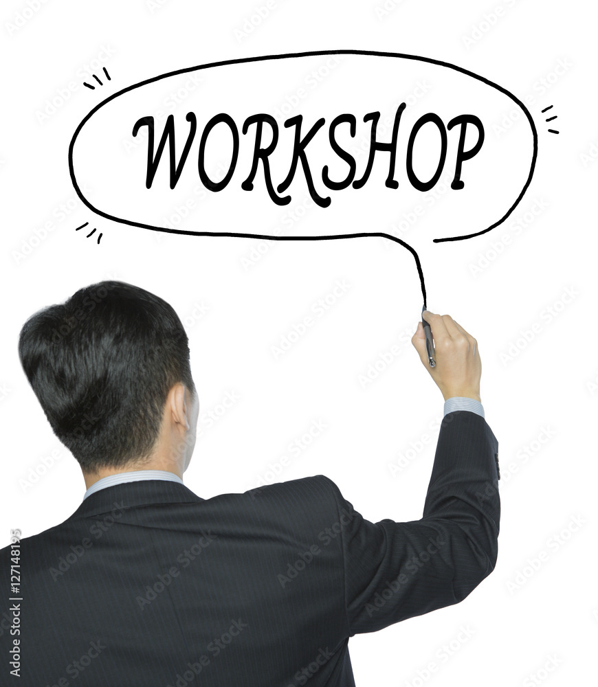 workshop written by man workshop written by man