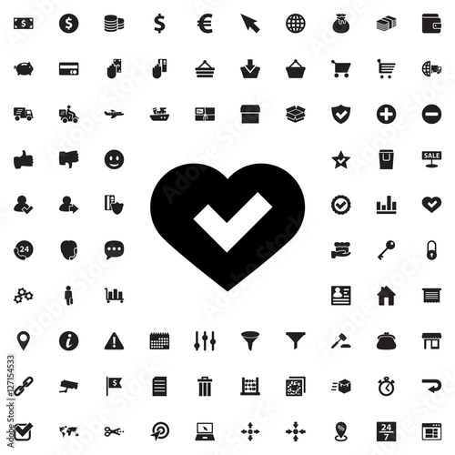 heart icon illustration