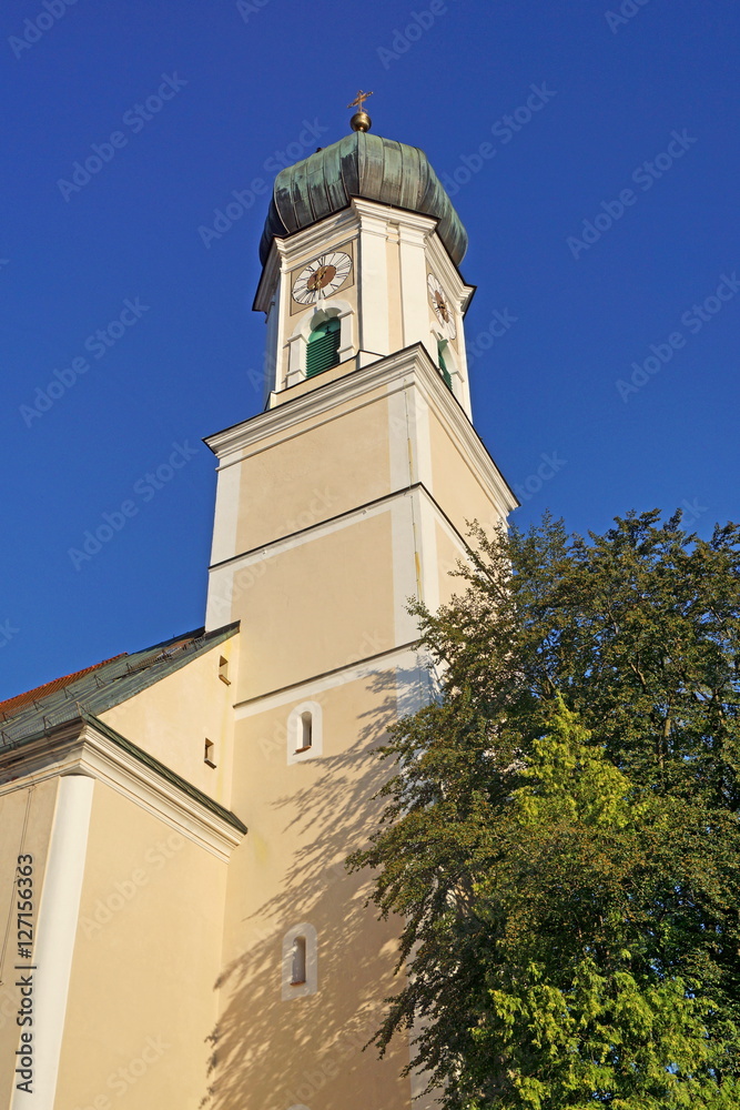 Kath. Kirche St. Peter + Paul in OBERAMMERGAU ( Bayern )
