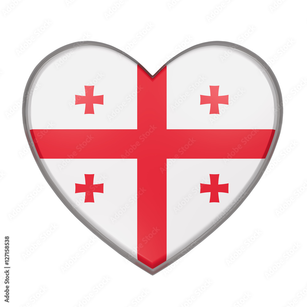 Obraz premium Georgia heart