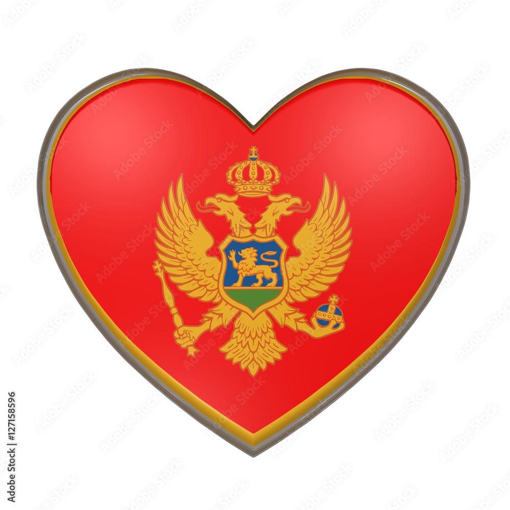 Montenegro heart Montenegro heart