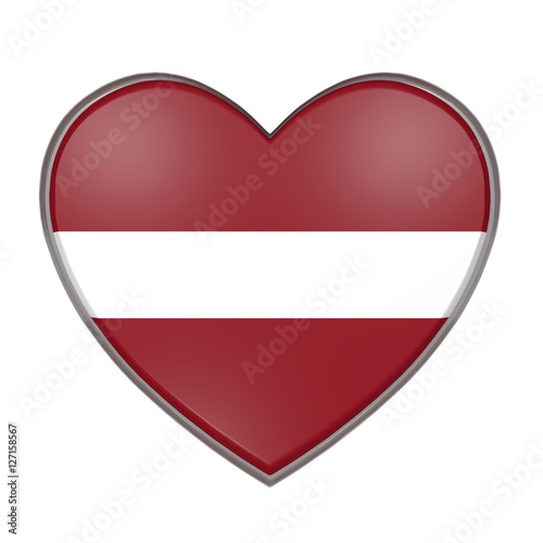 Free Download Latvia heart - GFXLoad