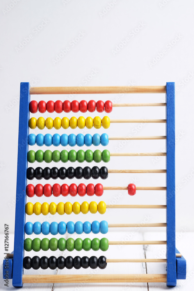 Colorful abacus. Colorful abacus.