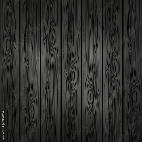 Black wooden background for Your design