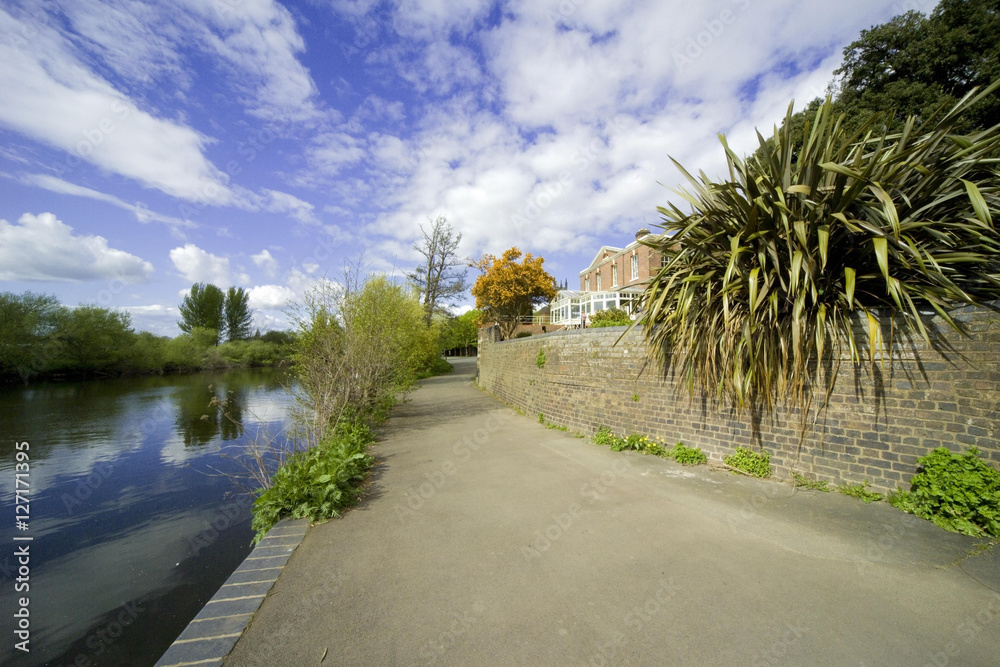 Fototapeta premium river severn worcester