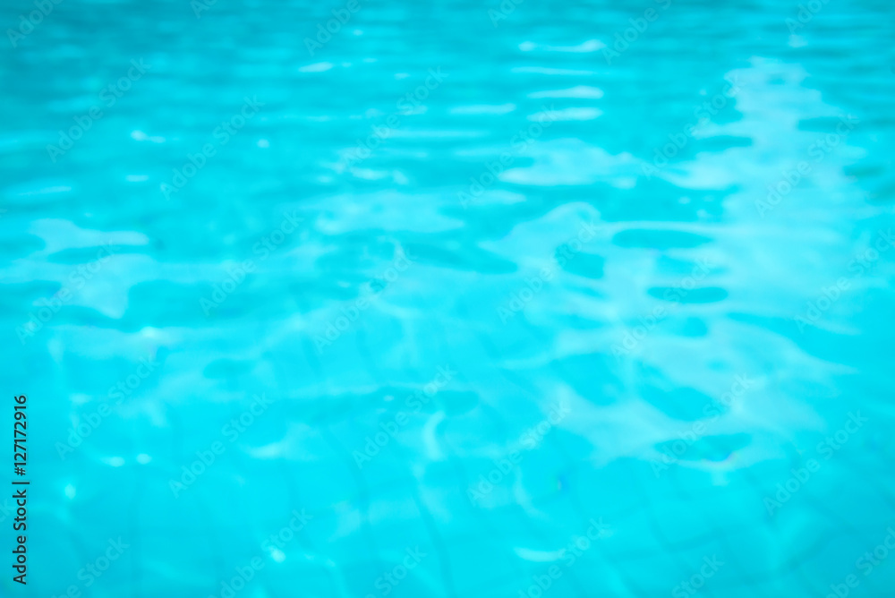abstract of blured swimming pool  for brackground