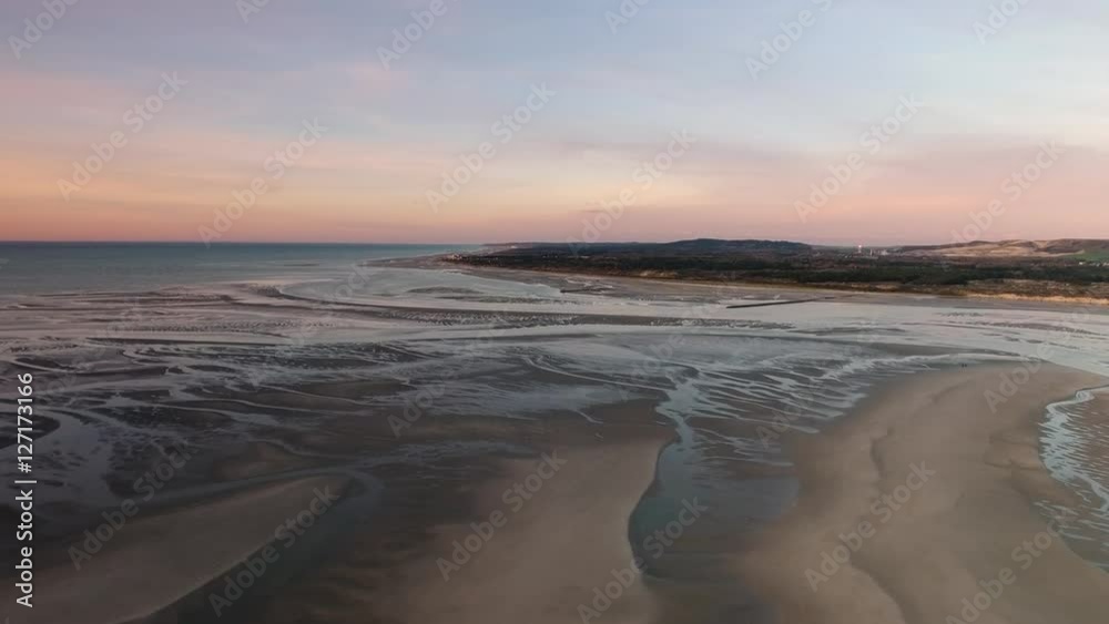 Survol de la Baie de Canche - Le Touquet - Côte d'Opale Survol de la Baie de Canche - Le Touquet - Côte d'Opale