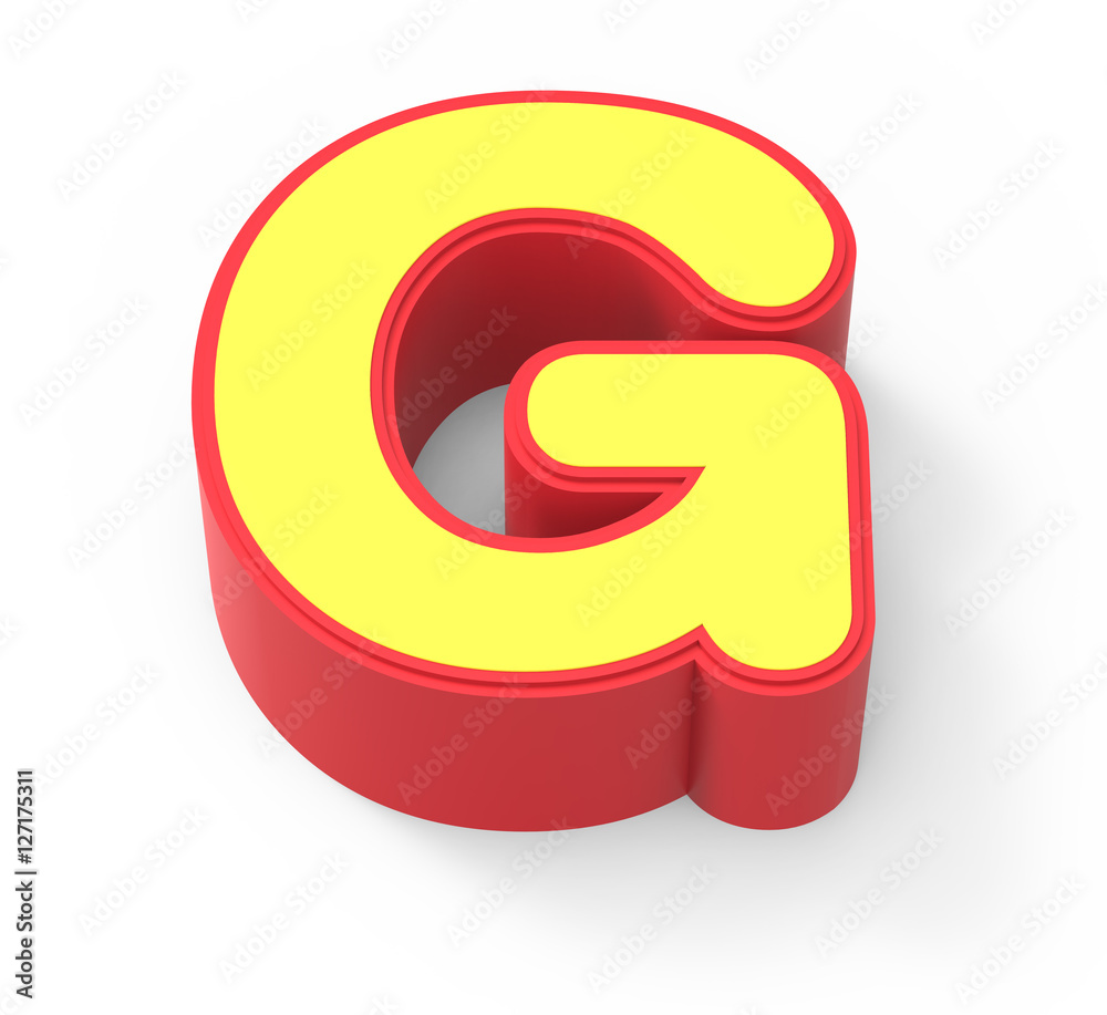 yellow letter G