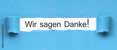 Wir sagen Danke!
