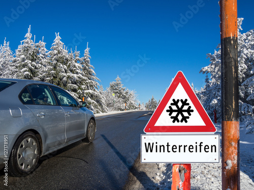 Achtung Winterreifen photo