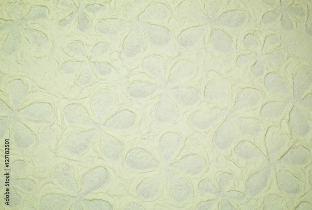 Handmade paper flower pattern for Background and texture