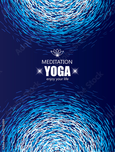 Cover Background for Yoga and Meditation.