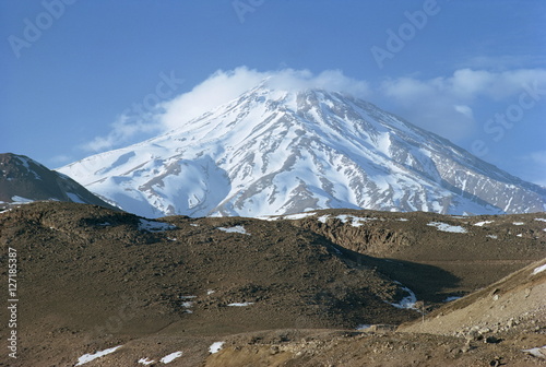 Mount Damavand (Mount Demavend), Iran photo