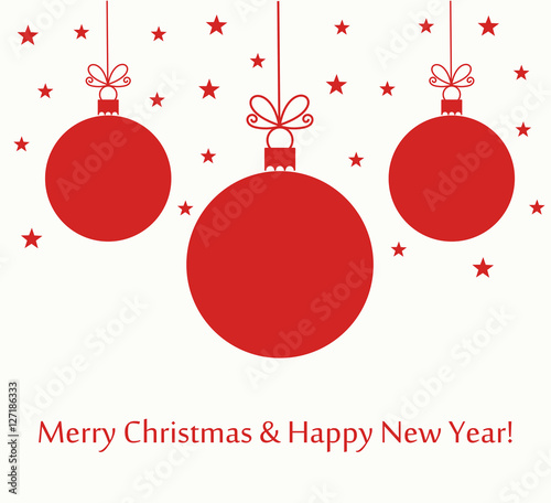 Christmas and New Year card