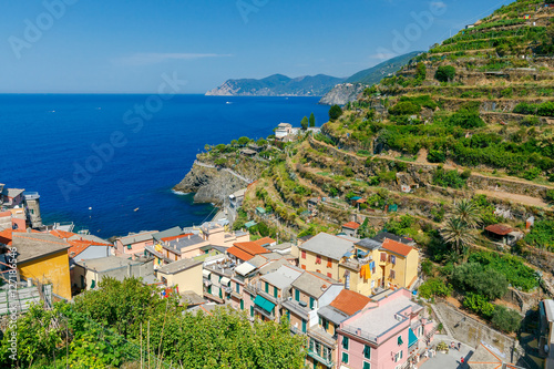 Manarola. Village on the rock.