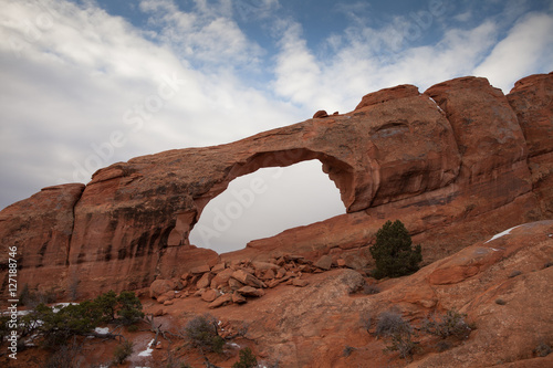 The Landscape Arch in Arches National Park, Utah, USA
