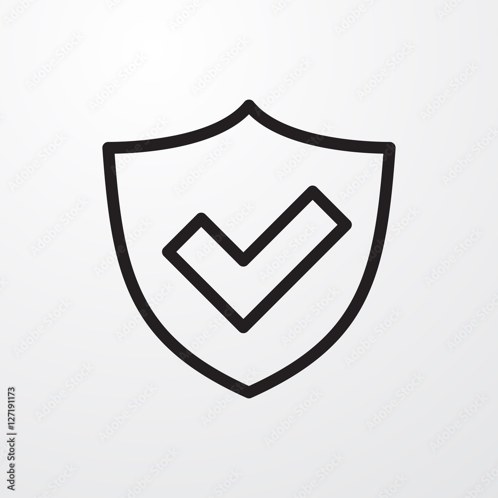 shield icon illustration shield icon illustration