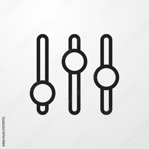 adjust icon illustration