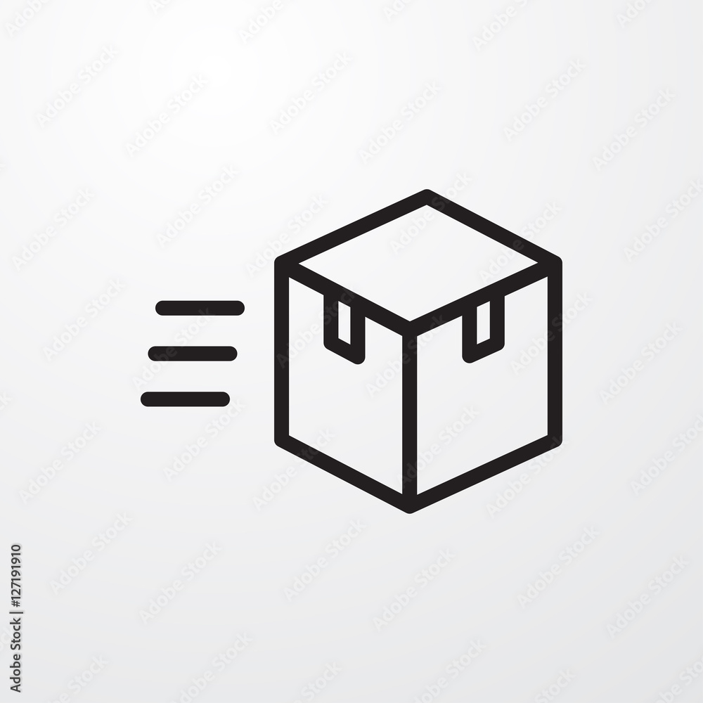 express delivery icon illustration express delivery icon illustration