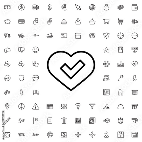 heart icon illustration