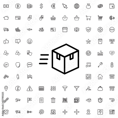 express delivery icon illus...