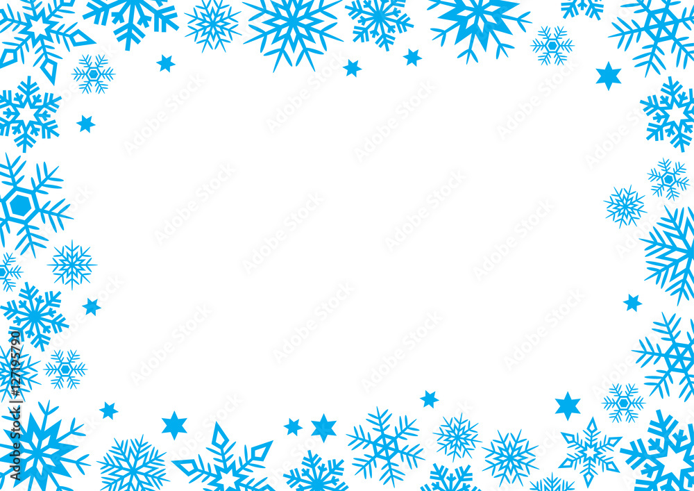 snowflake winter background