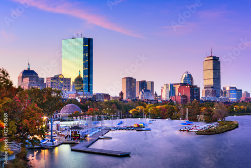 Boston Massachusetts Skyline photo