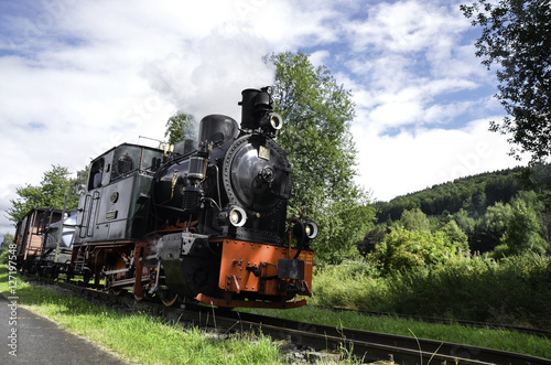 Historische Dampflok Sauerländer Kleinbahn