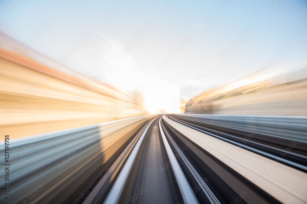 Speed motion in urban highway road tunnel Speed motion in urban highway road tunnel