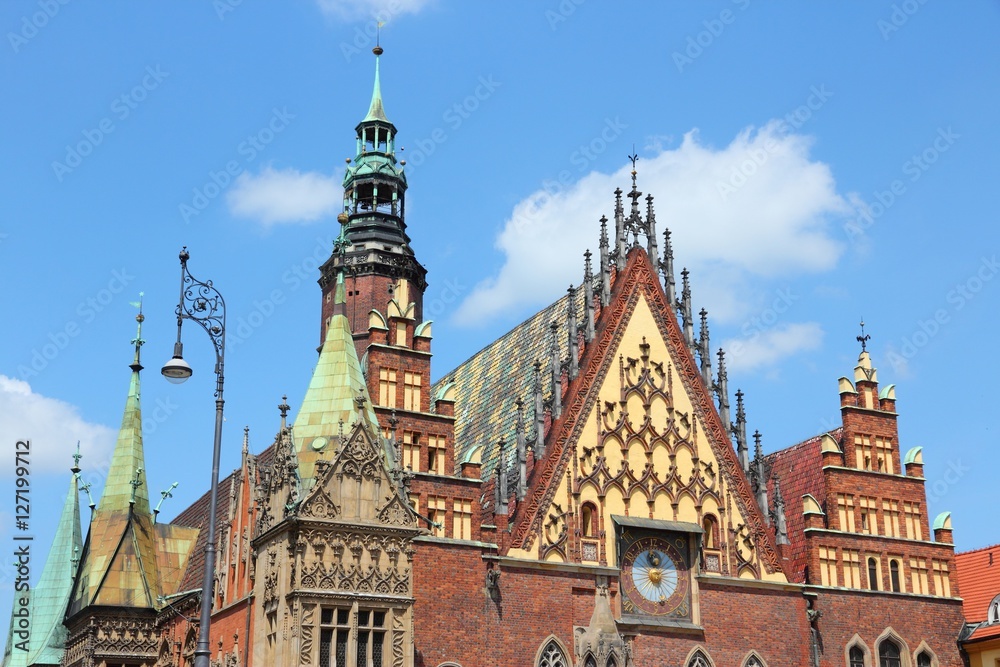 Fototapeta premium Poland - Wroclaw
