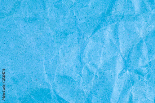 Blue paper textures for backgrounds, Blue recycle crumpled paper
